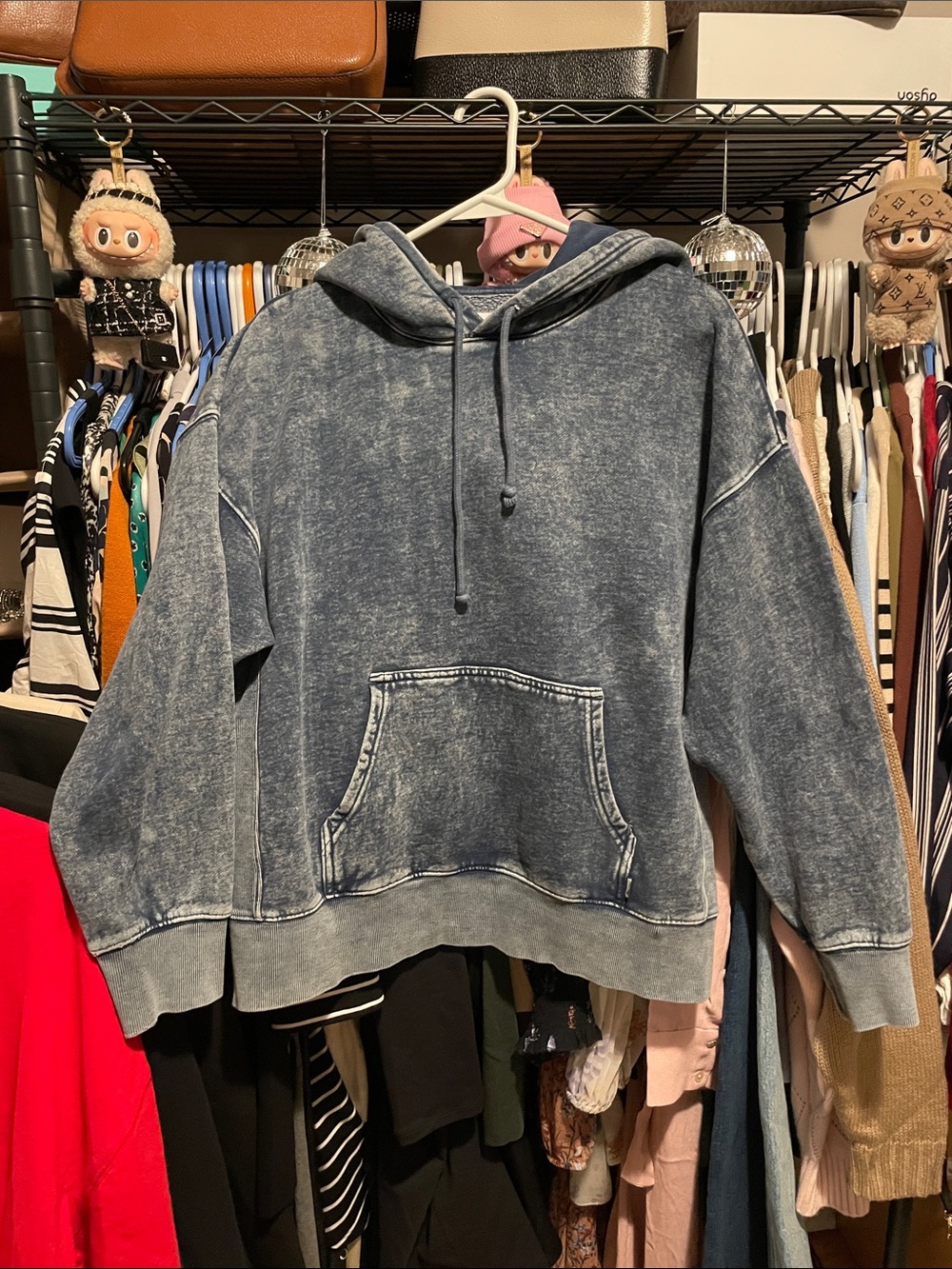 191 TNA Cozy Fleece Boyfriend Hoodie - Picture 6 of 7